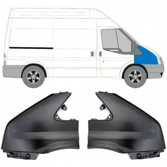 FORD TRANSIT 2006-2013 AILE AVANT / SET