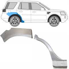 Panneau de réparation arc d'aile arrière pour Land Rover Freelander 2006-2016 / Droite / Ensemble 8965