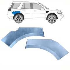 Panneau de réparation arc d'aile arrière pour Land Rover Freelander 2006-2016 / Gauche+Droit / Ensemble 10658