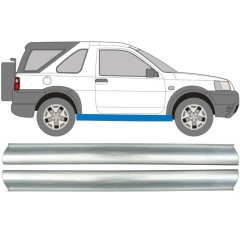 Réparation bas de caisse pour Land Rover Freelander 1997-2006 / Gauche+Droit / Ensemble 11330