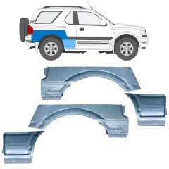 Ensemble de panneaux de réparation pour Opel Frontera B 1999-2002 / Gauche / Droite / Gauche+Droit / 12839