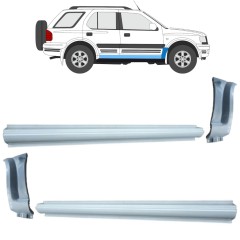 Réparation bas de caisse + l’aile avant pour Opel Frontera B 1999-2002 / Ensemble 11160