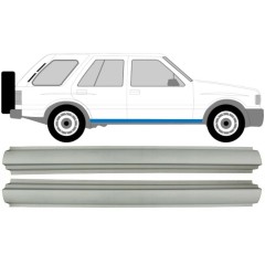 Réparation bas de caisse pour Opel Frontera B 1999-2002 / Gauche = Droite (symétrique) / Ensemble 10476