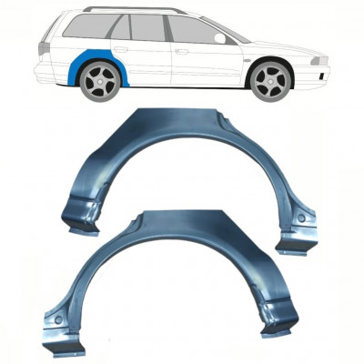 Panneau de réparation arc d'aile arrière pour Mitsubishi Galant 1996-2003 / Gauche+Droit / COMBI / Ensemble 10116