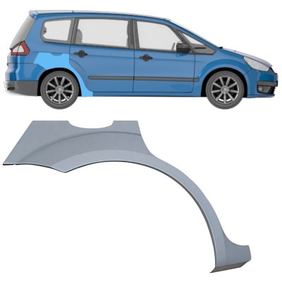 Panneau de réparation arc d'aile arrière pour Ford Galaxy 2006-2015 / Droite 16922