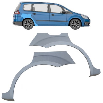 Panneau de réparation arc d'aile arrière pour Ford Galaxy 2006-2015 / Gauche+Droit / Ensemble 16924