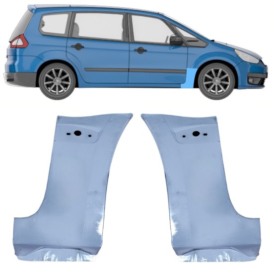 Panneau de réparation de l’aile avant pour Ford Galaxy 2006-2015 / Gauche+Droit 16180