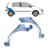 Panneau de réparation arc d'aile arrière pour Hyundai Getz 2002-2010 / Gauche+Droit / Ensemble 10531