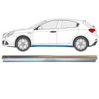 Réparation bas de caisse inférieure pour Alfa Romeo Giulietta 2010-2020 / Gauche 15003