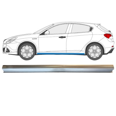 Réparation bas de caisse inférieure pour Alfa Romeo Giulietta 2010-2020 / Gauche 15003