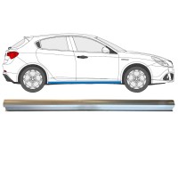 Réparation bas de caisse inférieure pour Alfa Romeo Giulietta 2010-2020 / Droite 15002