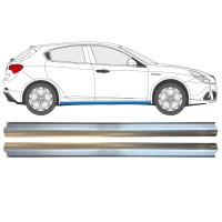 Réparation bas de caisse inférieure pour Alfa Romeo Giulietta 2010-2020 / Gauche+Droit / Ensemble 15004
