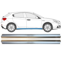 Réparation bas de caisse inférieure pour Alfa Romeo Giulietta 2010-2020 / Gauche+Droit / Ensemble 15004
