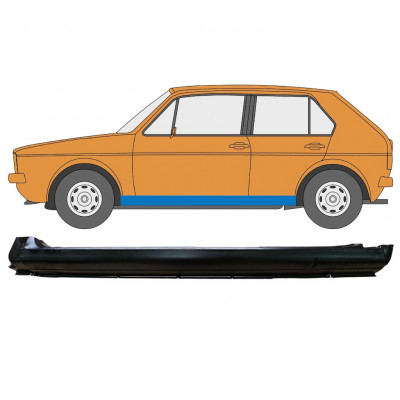 VW GOLF 1 1974- 5 PORTE PANNEAU DE RÉPARATION DU SEUIL / GAUCHE