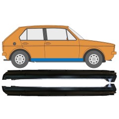 Panneau de réparation du seuil pour Volkswagen Golf 1 1974-1985 / Gauche+Droit / Ensemble 12506