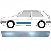 Panneau de réparation de porte avant pour VW Golf 2 1982- / Gauche 7839