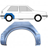 Panneau de réparation arc d'aile arrière pour VW Golf 2 1982- / Droite 7099