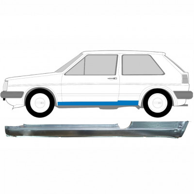 VW GOLF 2 1982- 3 PORTE PANNEAU DE RÉPARATION DU SEUIL / GAUCHE