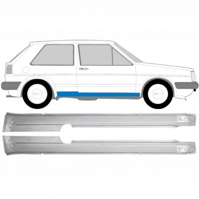 VW GOLF 2 1982- 3 PORTE PANNEAU DE RÉPARATION DU SEUIL / SET