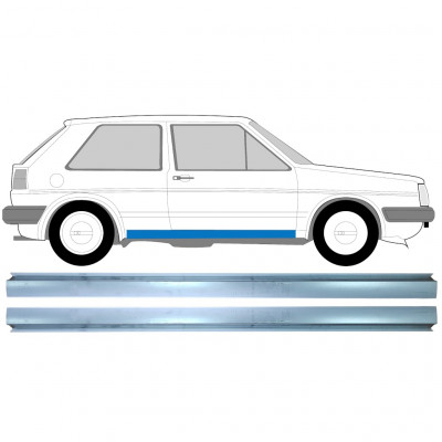 VW GOLF 2 1982-1992 RÉPARATION DU SEUIL / DROIT = GAUCHE / SET