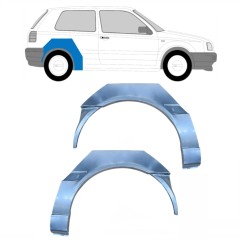 Panneau de réparation arc d'aile arrière pour Volkswagen Golf 3 1991-1998 / Gauche+Droit / Ensemble 10252