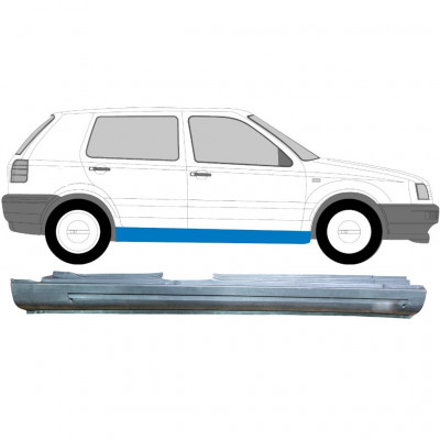 VW GOLF 3 1991- 5 PORTE PANNEAU DE RÉPARATION DU SEUIL / DROIT
