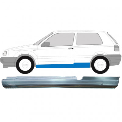 VW GOLF 3 1991- 3 PORTE PANNEAU DE RÉPARATION DU SEUIL / GAUCHE