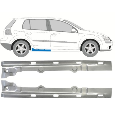 Réparation bas de caisse intérieur pour Volkswagen Golf 5 2003-2009 / Gauche+Droit / Ensemble 9643
