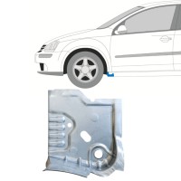 Panneau de réparation de l'extrémité du seuil pour Volkswagen Golf 5 2003-2009 / Gauche 14907