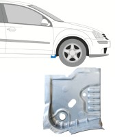 Panneau de réparation de l'extrémité du seuil pour Volkswagen Golf 5 2003-2009 / Droite 14906