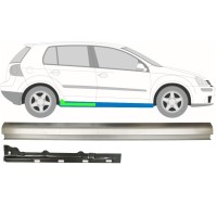 Réparation bas de caisse intérieur + extérieur pour Volkswagen Golf 5 2003-2009 / Droite / Ensemble 11708