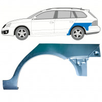 Panneau de réparation arc d'aile arrière pour Volkswagen Golf 5 Variant 2007-2010 / Gauche 12906
