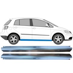 Réparation bas de caisse pour Volkswagen Golf Plus 2005-2013 / Gauche = Droite (symétrique) / Ensemble 10484