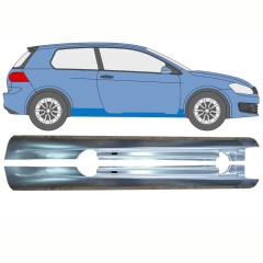 Panneau de réparation du seuil pour Volkswagen Golf 6 2008-2013 / Gauche+Droit / Ensemble 10341