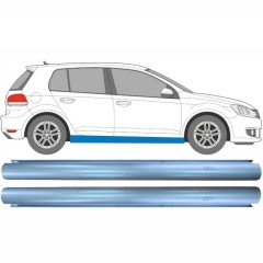 Réparation bas de caisse pour Volkswagen Golf 6 2008-2013 / Gauche = Droite (symétrique) / Ensemble 10470
