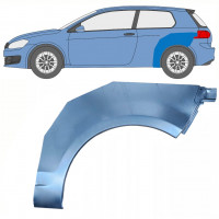 Panneau de réparation arc d'aile arrière pour VW Golf 6 2008-2014 / Gauche 8388