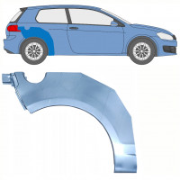 Panneau de réparation arc d'aile arrière pour VW Golf 6 2008-2014 / Droite 8387