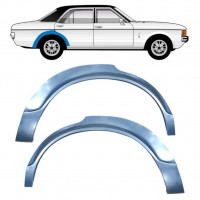 Panneau de réparation arc d'aile arrière pour Ford Granada 1972-1977 / Gauche+Droit / Ensemble 11030