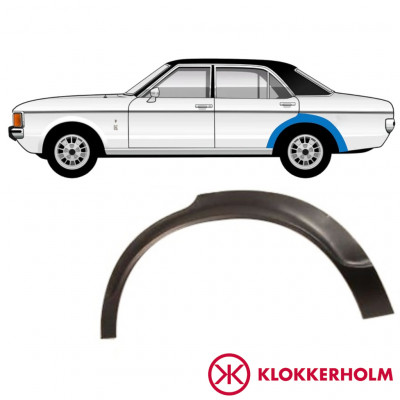 Panneau de réparation arc d'aile arrière pour Ford Granada 1972-1977 / Gauche 11029