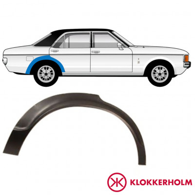 Panneau de réparation arc d'aile arrière pour Ford Granada 1972-1977 / Droite 11028