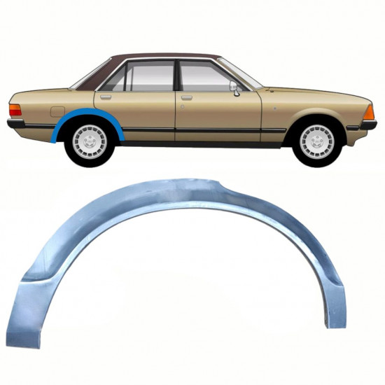 Panneau de réparation arc d'aile arrière pour Ford Granada 1977-1985 / Droite 8776