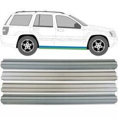 Réparation bas de caisse intérieur + extérieur pour Jeep Grand Cherokee 1998-2005 / Gauche+Droit / Ensemble 9482