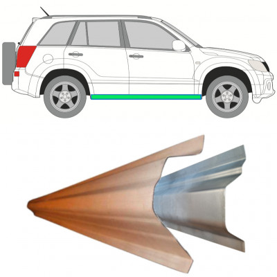 Réparation bas de caisse intérieur + extérieur pour Suzuki Grand Vitara 2005-2012 / Gauche = Droite (symétrique) 11490