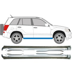 Panneau de réparation du seuil pour Suzuki Grand Vitara 2005-2014 / Gauche+Droit / Ensemble 9237