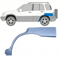 Panneau de réparation arc d'aile arrière pour Suzuki Grand Vitara 1997-2005 / Gauche 10134