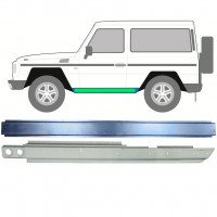 Réparation bas de caisse intérieur + extérieur pour Mercedes G-Class 1979-  / Gauche 11771