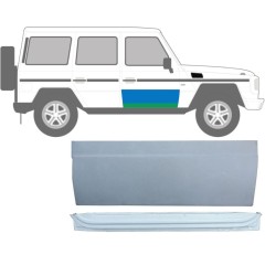 Panneau de réparation de porte avant intérieur + extérieur pour Mercedes G-Class W460 W461 W463 1979- / Droite / Ensemble 9465