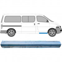 Réparation bas de caisse pour Toyota Hiace 1995-2006 / Gauche = Droite (symétrique) 5902