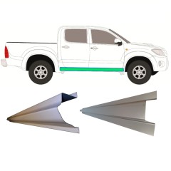 Réparation bas de caisse intérieur + extérieur pour Toyota Hilux 2005-2015 / Gauche = Droite (symétrique) / Ensemble 11460