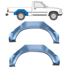 Panneau de réparation arc d'aile arrière pour Volkswagen Taro 1989-1997 / Gauche+Droit / Ensemble 14018